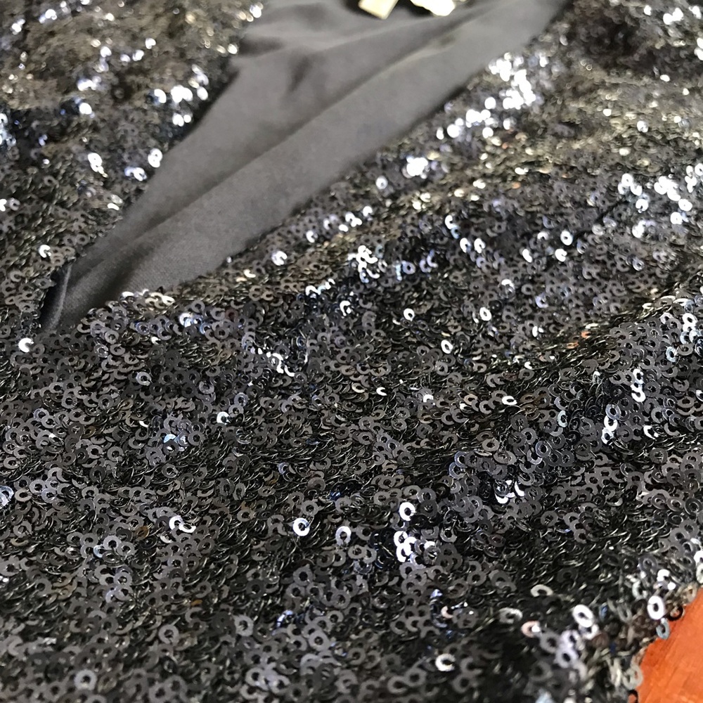 Navy sequin jumper - Picture 4 of 5